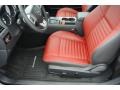 Radar Red/Dark Slate Gray Front Seat Photo for 2013 Dodge Challenger #79891026