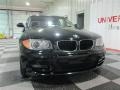 2009 Jet Black BMW 1 Series 128i Coupe  photo #2