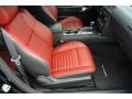 Radar Red/Dark Slate Gray 2013 Dodge Challenger SXT Interior Color