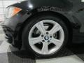 2009 Jet Black BMW 1 Series 128i Coupe  photo #8