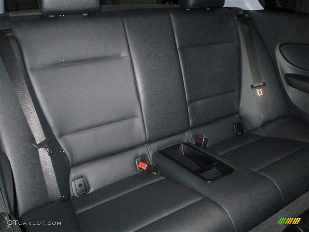 2009 1 Series 128i Coupe - Jet Black / Black photo #19
