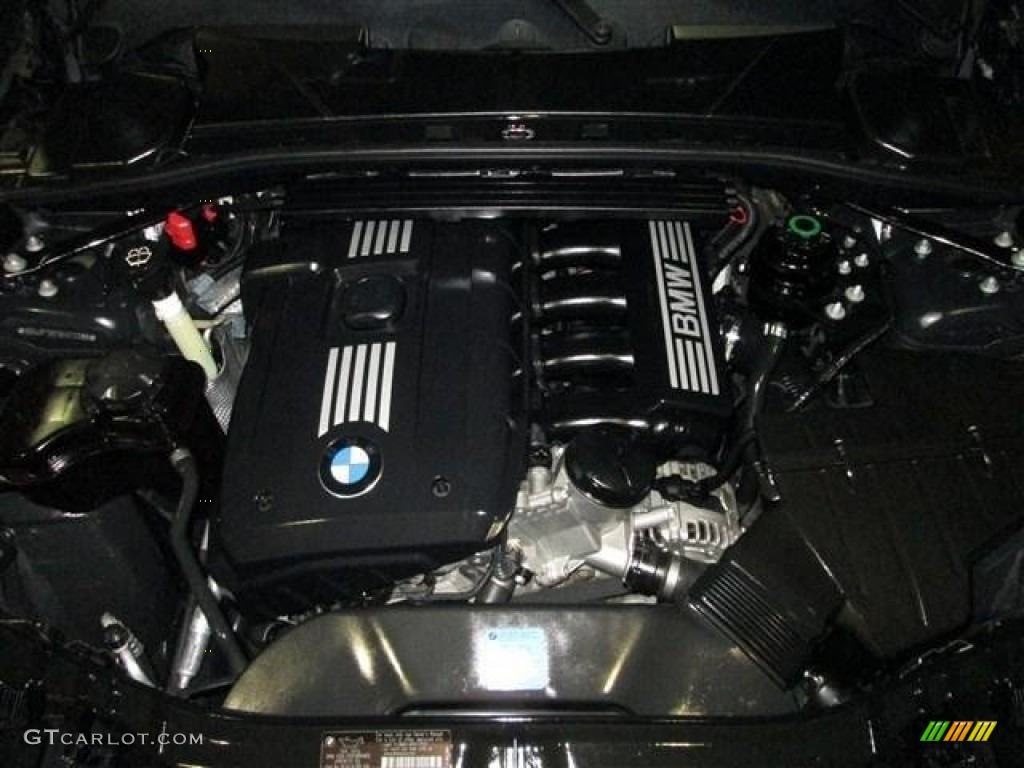2009 1 Series 128i Coupe - Jet Black / Black photo #22