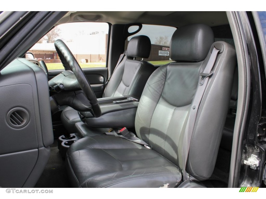 2006 Silverado 1500 LT Crew Cab 4x4 - Black / Dark Charcoal photo #12