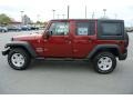 2013 Deep Cherry Red Crystal Pearl Jeep Wrangler Unlimited Sport S 4x4  photo #6