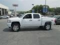 2009 Summit White Chevrolet Silverado 1500 LT Crew Cab 4x4  photo #6