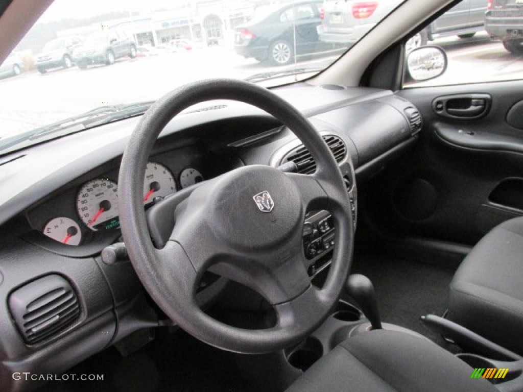 2004 Dodge Neon SXT Dark Slate Gray Dashboard Photo #79892593