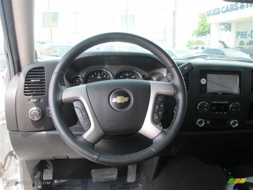 2009 Silverado 1500 LT Crew Cab 4x4 - Summit White / Ebony photo #15