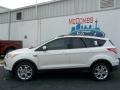 2013 White Platinum Metallic Tri-Coat Ford Escape SE 2.0L EcoBoost  photo #3