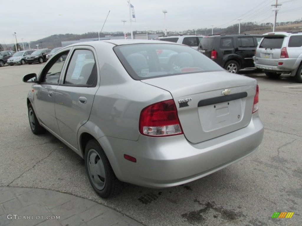 Galaxy Silver Metallic 2004 Chevrolet Aveo Sedan Exterior Photo #79893261