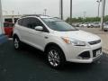 2013 White Platinum Metallic Tri-Coat Ford Escape SE 2.0L EcoBoost  photo #10