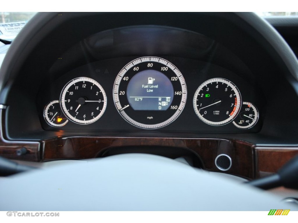 2011 Mercedes-Benz E 350 4Matic Sedan Gauges Photo #79894300