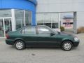 2000 Clover Green Pearl Honda Civic LX Sedan  photo #2