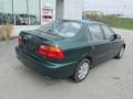 2000 Clover Green Pearl Honda Civic LX Sedan  photo #9