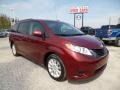 Salsa Red Pearl 2011 Toyota Sienna LE AWD