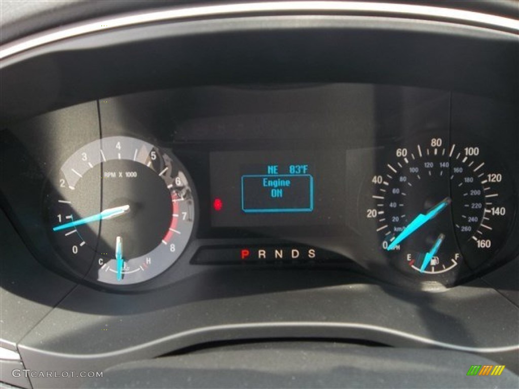 2013 Fusion S - Oxford White / Earth Gray photo #23