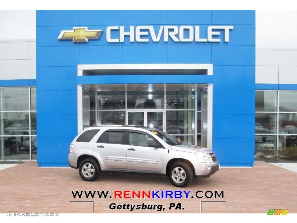 2005 Equinox LS AWD - Sandstone Metallic / Light Gray photo #1