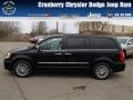 2013 Brilliant Black Crystal Pearl Chrysler Town & Country Touring - L  photo #1