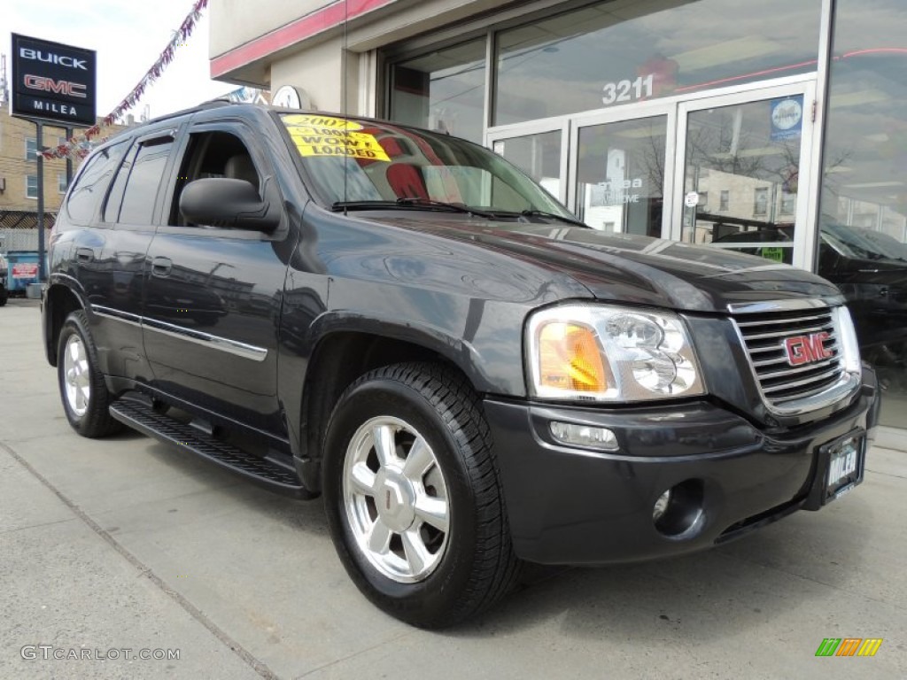 2007 Envoy SLE 4x4 - Graphite Gray Metallic / Light Gray photo #1