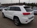 2014 Bright White Jeep Grand Cherokee Overland 4x4  photo #8