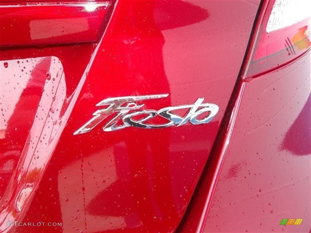 2013 Fiesta SE Hatchback - Ruby Red / Charcoal Black photo #7
