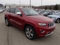 Deep Cherry Red Crystal Pearl 2014 Jeep Grand Cherokee Overland 4x4 Exterior