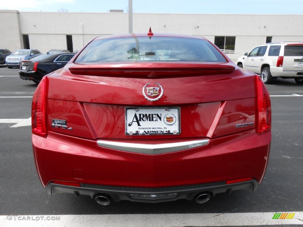 2013 ATS 2.0L Turbo AWD - Crystal Red Tintcoat / Jet Black/Jet Black Accents photo #6