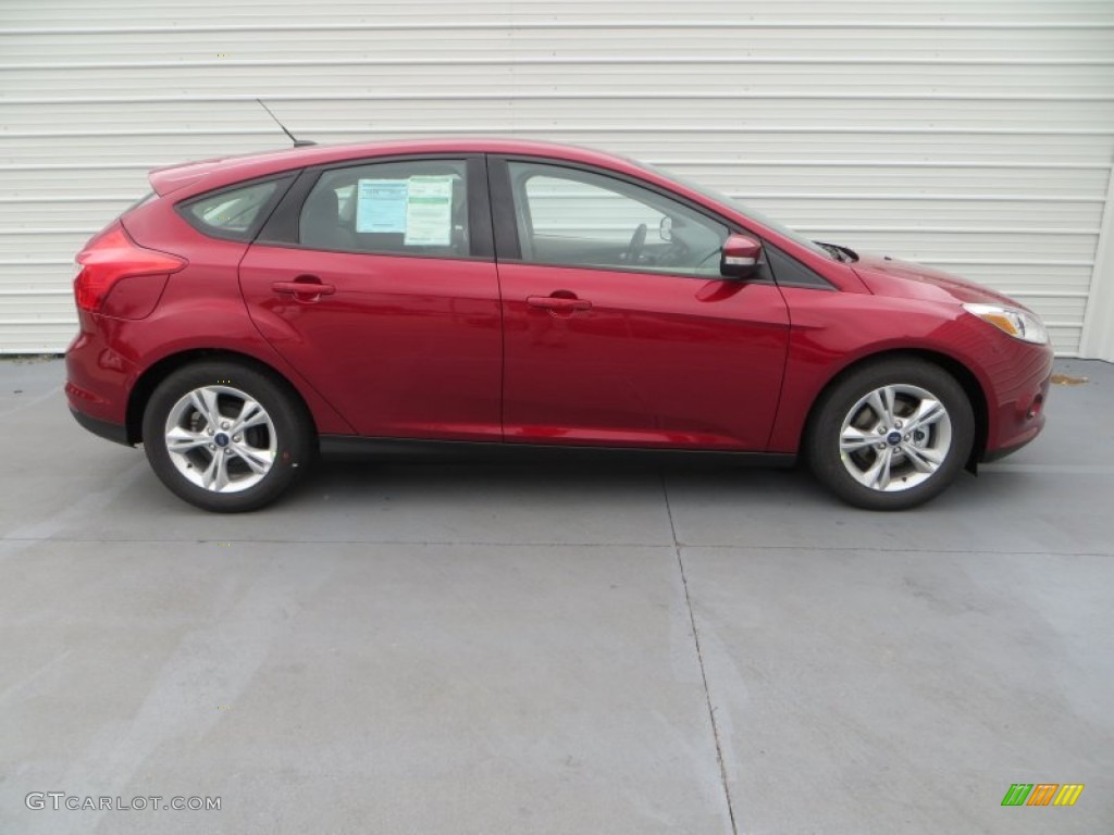 Ruby Red 2013 Ford Focus SE Hatchback Exterior Photo #79898742