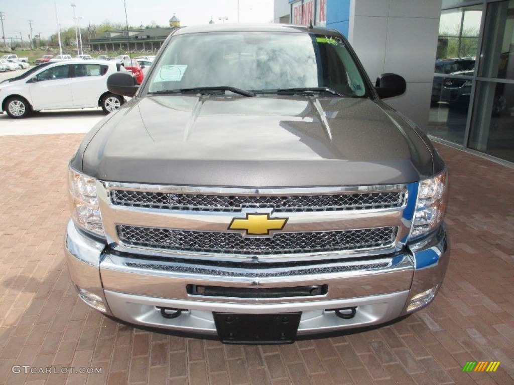 2013 Silverado 1500 LT Extended Cab 4x4 - Mocha Steel Metallic / Ebony photo #15