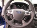 Charcoal Black 2013 Ford Focus Titanium Hatchback Steering Wheel