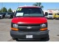 Victory Red - Express 3500 Commercial Van Photo No. 2