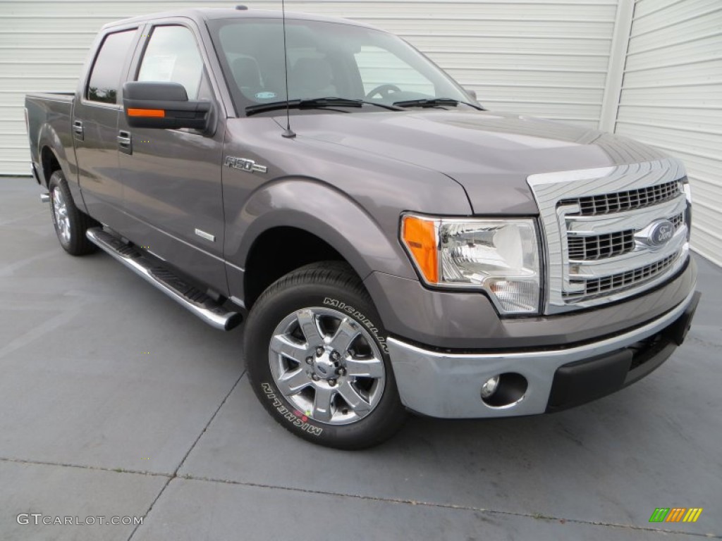Sterling Gray Metallic 2013 Ford F150 XLT SuperCrew Exterior Photo #79900805