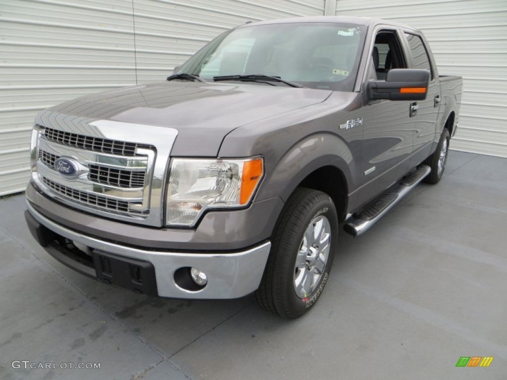 Sterling Gray Metallic 2013 Ford F150 XLT SuperCrew Exterior Photo #79900893