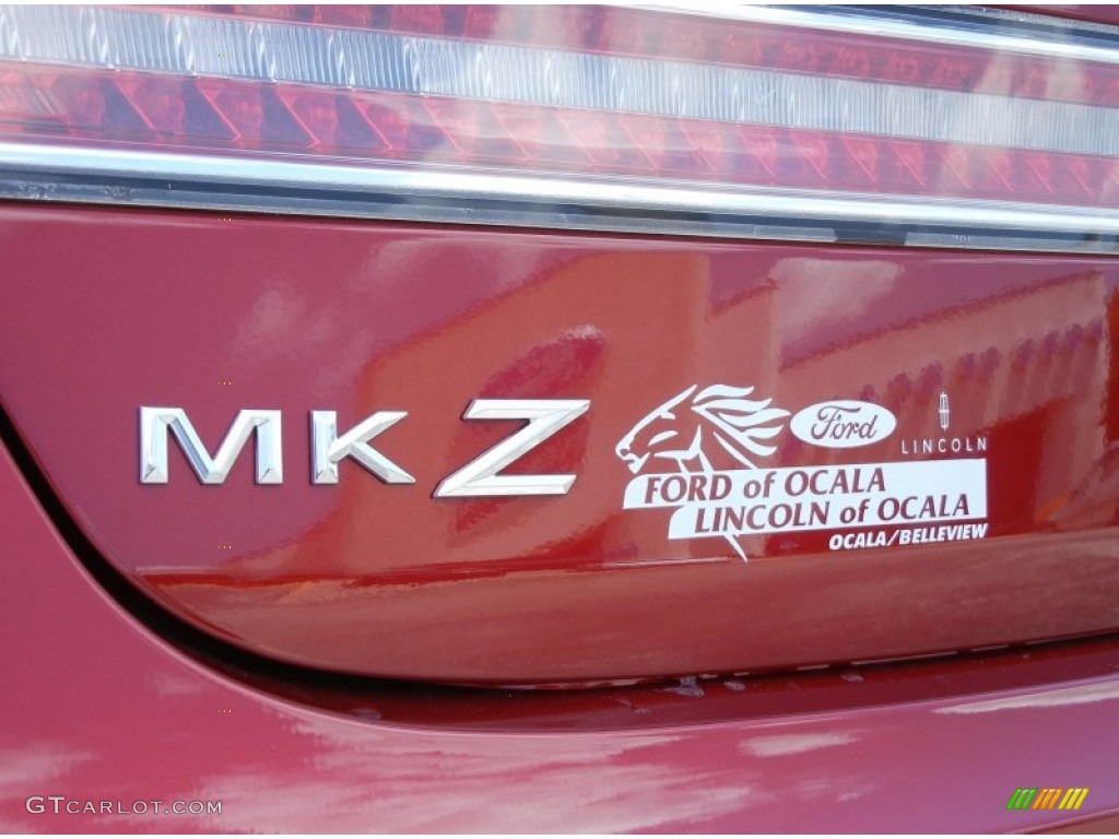 2013 MKZ 2.0L EcoBoost FWD - Ruby Red / Light Dune photo #4