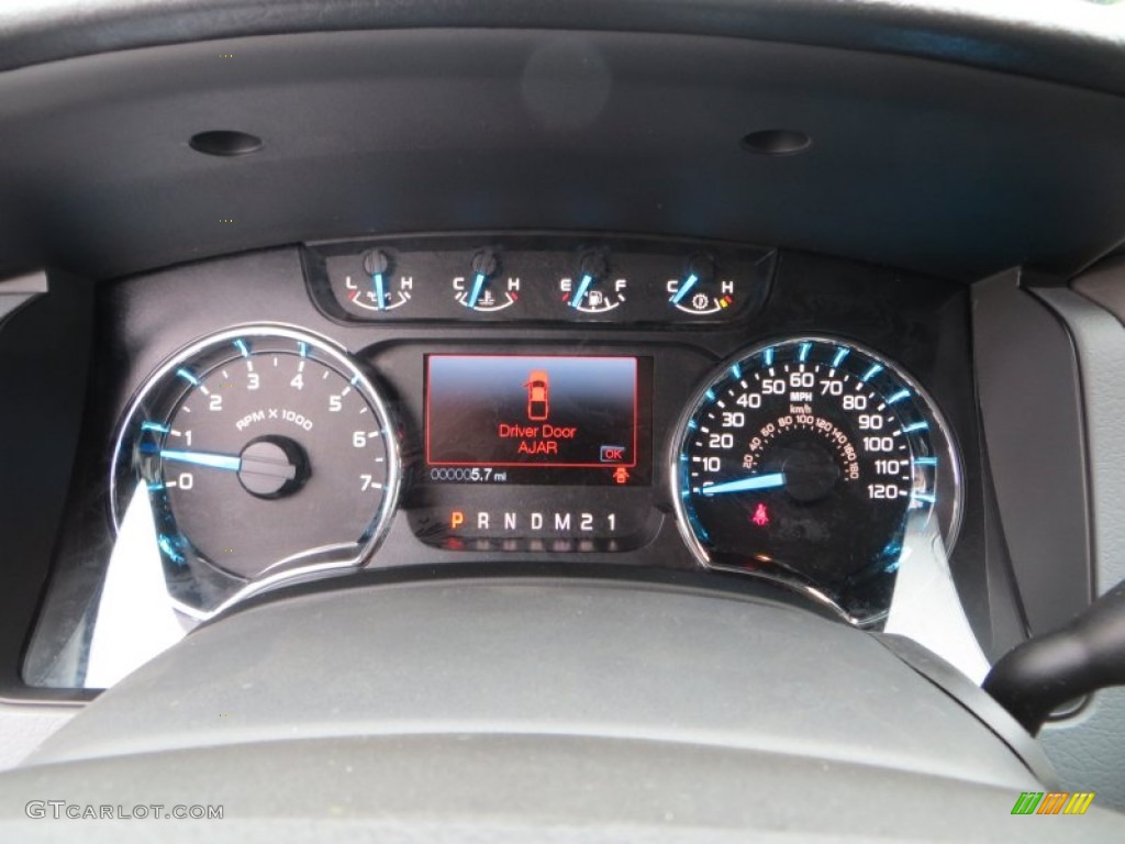 2013 Ford F150 XLT SuperCrew Gauges Photo #79901419
