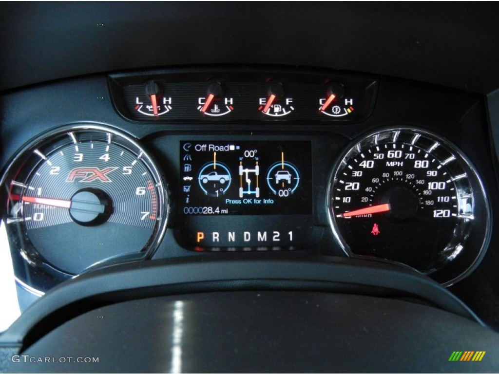 2013 Ford F150 FX2 SuperCrew Gauges Photo #79902435
