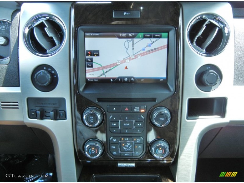 2013 Ford F150 Platinum SuperCrew 4x4 Controls Photo #79902762