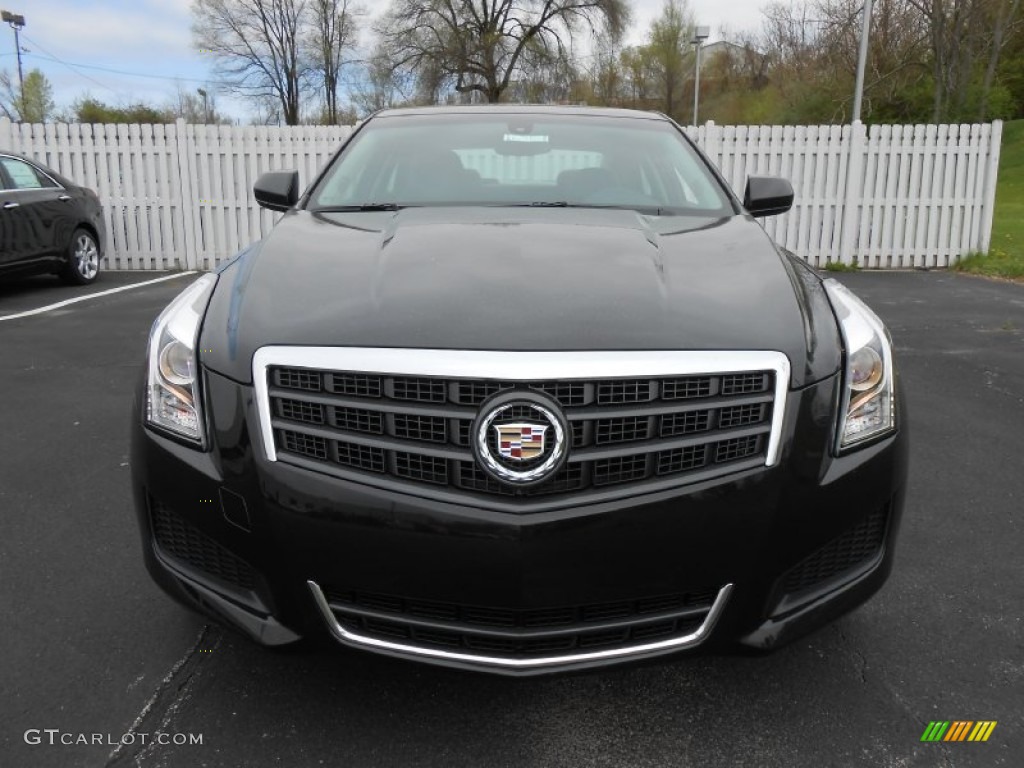 2013 ATS 2.0L Turbo AWD - Black Diamond Tricoat / Jet Black/Jet Black Accents photo #2