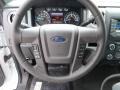 Steel Gray Steering Wheel Photo for 2013 Ford F150 #79902836
