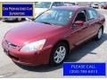 2003 Redondo Red Pearl Honda Accord EX V6 Sedan  photo #1