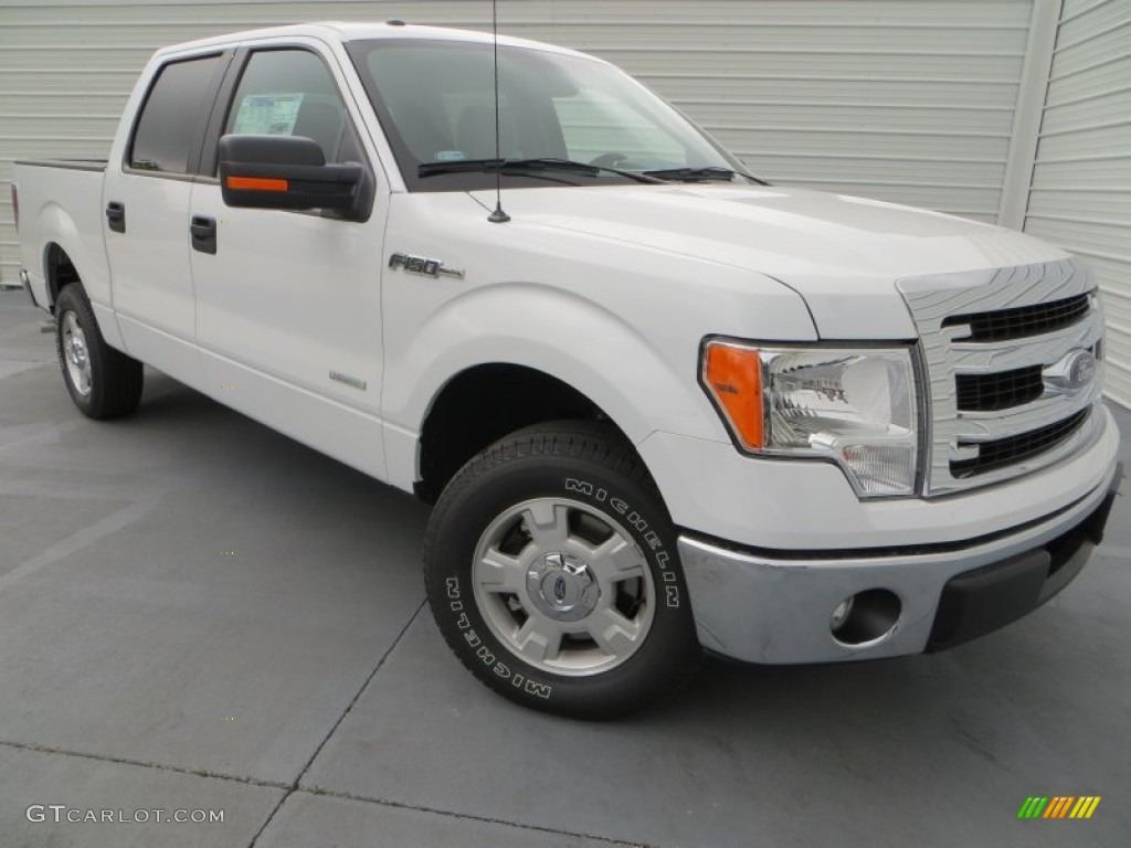 Oxford White 2013 Ford F150 XLT SuperCrew Exterior Photo #79903734