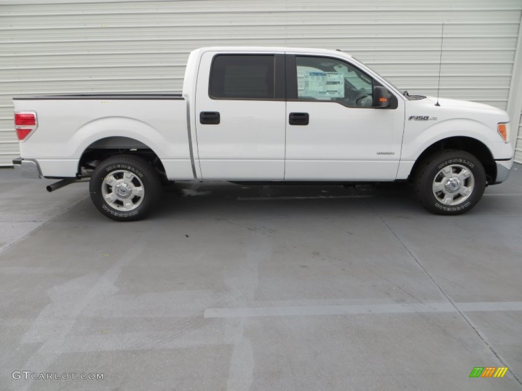 Oxford White 2013 Ford F150 XLT SuperCrew Exterior Photo #79903752