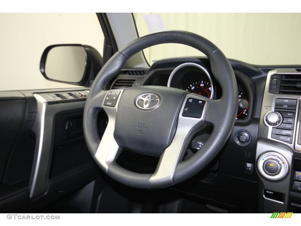 2010 Toyota 4Runner Limited 4x4 Graphite Steering Wheel Photo #79903948