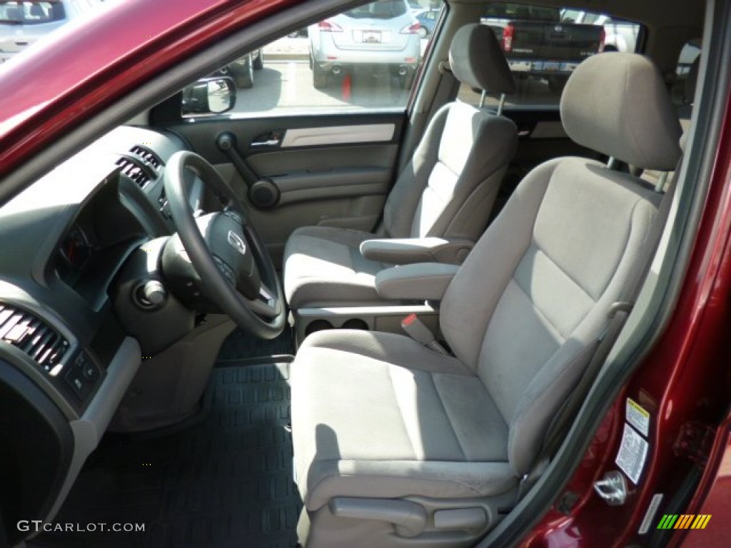 2010 CR-V EX - Tango Red Pearl / Gray photo #7