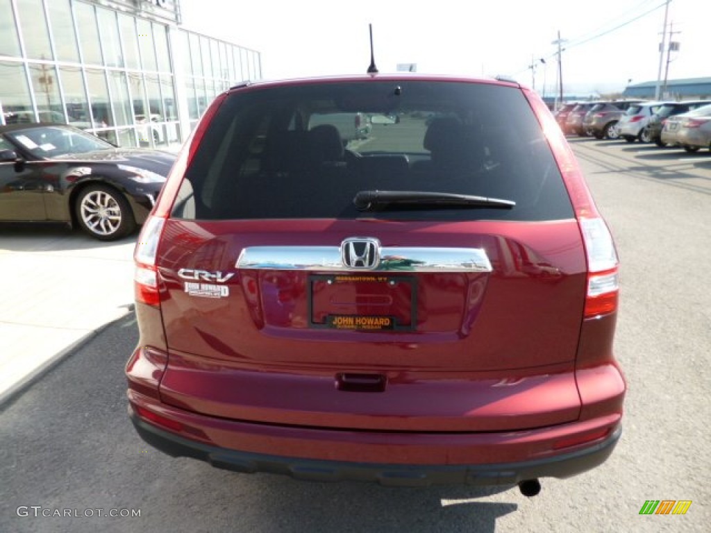 2010 CR-V EX - Tango Red Pearl / Gray photo #10