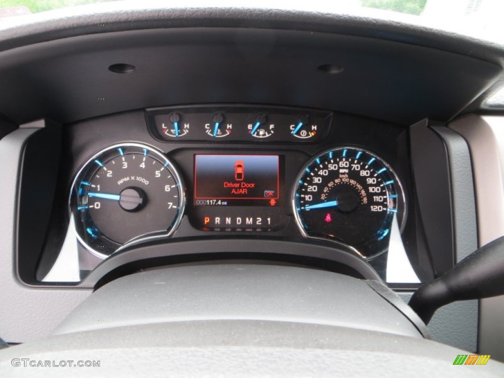 2013 Ford F150 XLT SuperCrew Gauges Photo #79904388