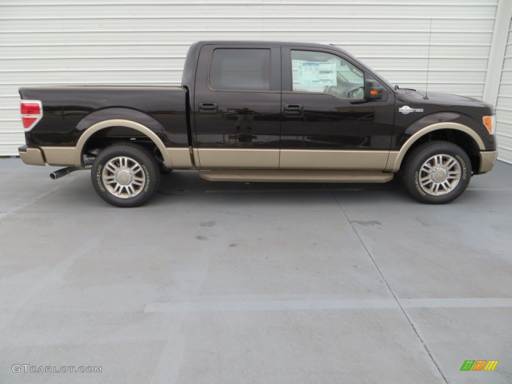 2013 F150 King Ranch SuperCrew - Kodiak Brown Metallic / King Ranch Chaparral Leather photo #3