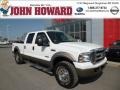 Oxford White 2005 Ford F250 Super Duty FX4 Crew Cab 4x4