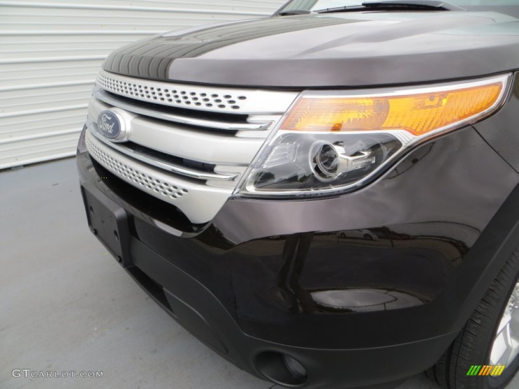 2013 Explorer XLT - Kodiak Brown Metallic / Charcoal Black photo #10