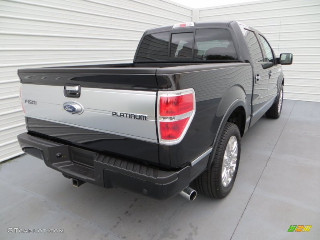 Tuxedo Black Metallic 2013 Ford F150 Platinum SuperCrew Exterior Photo #79906487