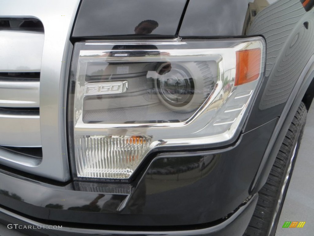 2013 Ford F150 Platinum SuperCrew Headlight Photo #79906584